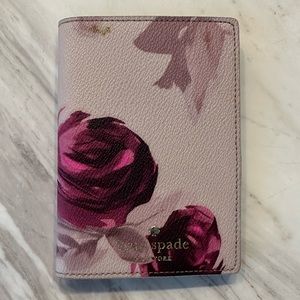 Kate Spade Hawthorne Lane Roses Passport Holder